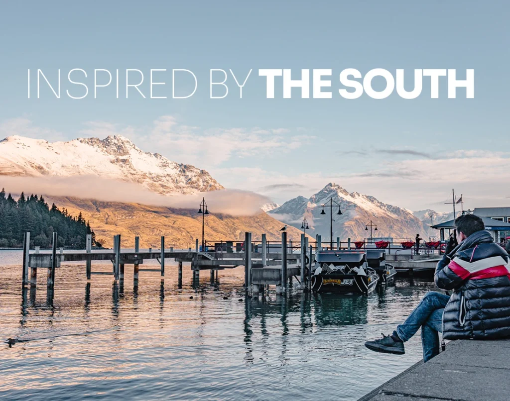 Southern Alps inspired brand color palette for a New Zealand creative agency. Brandcrafter