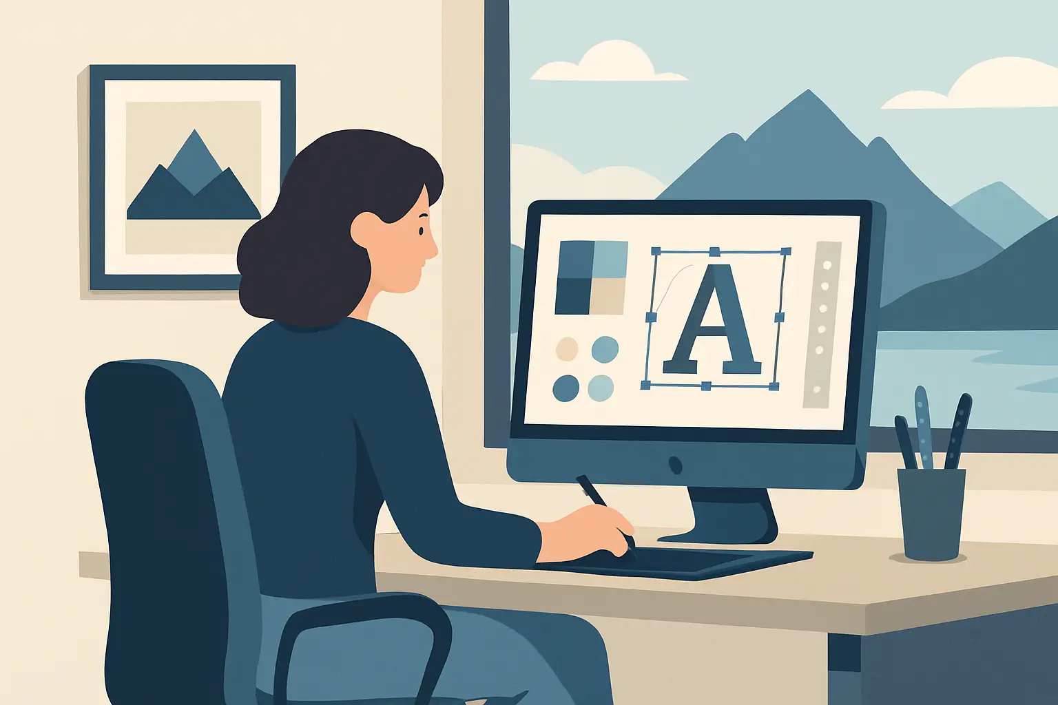 Queenstown Graphic Design Studio: What to Expect