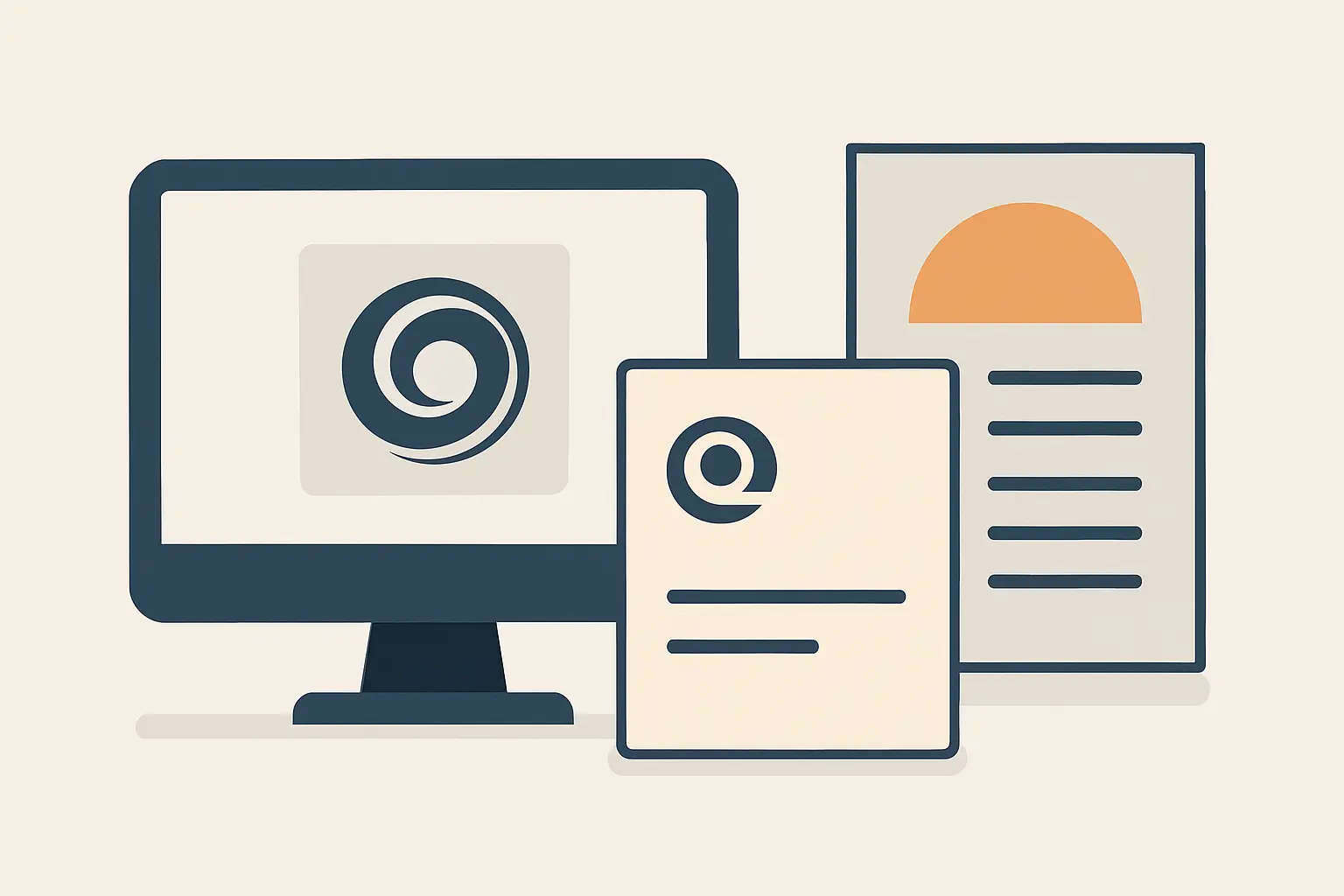 Logo, Card, Flyer: A Brand Package That Works