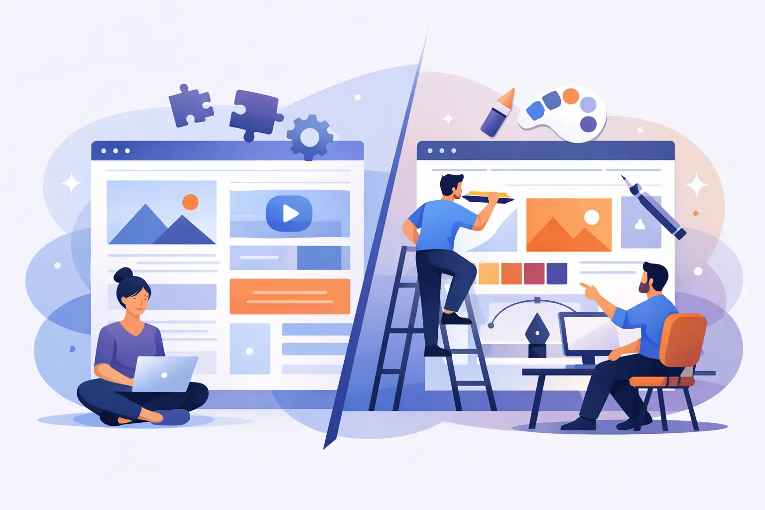 Website Template vs Custom Design for Your Business